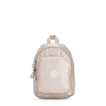 Kipling Delia Compact Metallic Convertible Backpacks Metallic Glow | AU 1558MQ